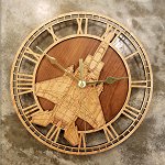 F-15 Eagle Fighter<br>10-14 Inch Wall Clock